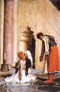 Jean Leon Gerome Young Greeks at the Mosque oil painting artist